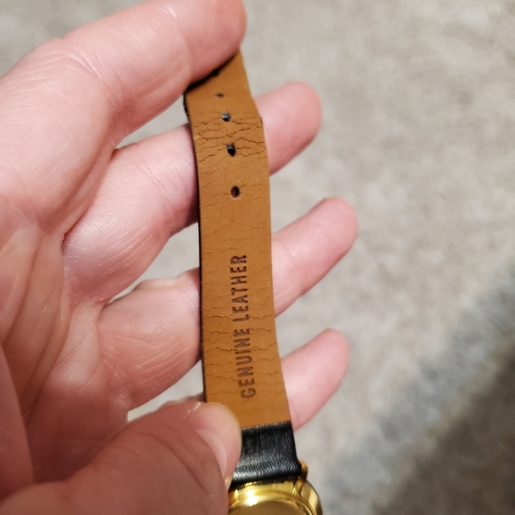 18K Gold Plated Diamond Watch Vintage Le Chateau - Picture 10 of 12